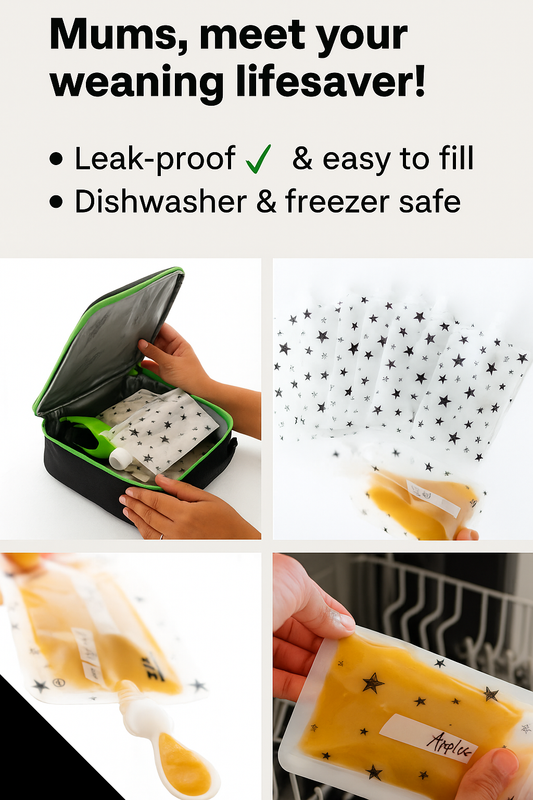 The Benefits of Reusable Baby Food Pouches for UK Parents