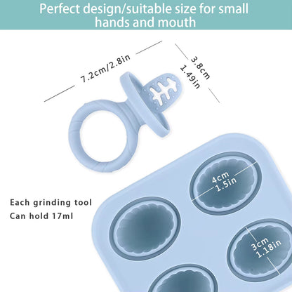 ZYAN Silicone Baby Ice Cream Mould – Mini Ice Lolly Maker | BPA-Free | UK Seller